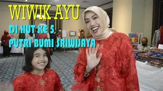 WIWIK AYU DI ACARA ULANG TAHUN PUTRI BUMI SRIWIJAYA KE 5, HOTEL CENTURY PARK SENAYAN