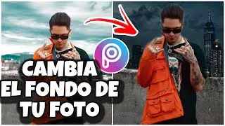 🚀COMO cambiar FONDOS de FOTOS con PICSART FACIL🔥