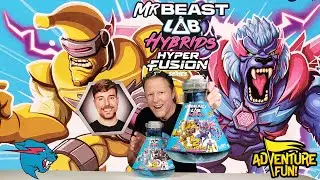 MrBeast Lab Hybrids HYPER FUSION Wave 2! Mix & Match Beasts! Limited Edition Hyperchrome Panther!