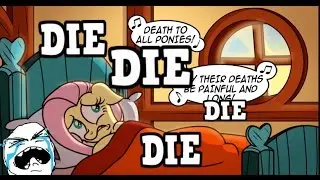 MY LITTLE PONY COMIC DUBS FLUTTERSHY MUST DIE
