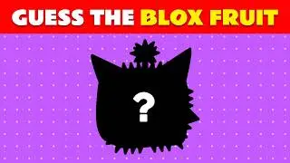 Guess the Blox Fruit by Silhouette 💎 🔥 Blox Fruits Quiz 2024