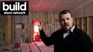 Using a BLOWER DOOR during construction.