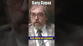 Gary Gygax #shorts #dnd #dungeonsanddragons