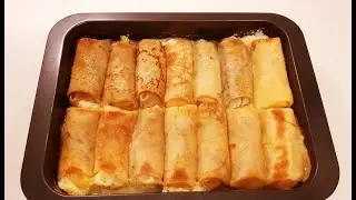 Блины под соусом!