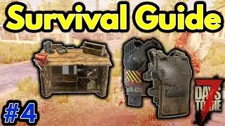 How To Use The Workbench + Armor Mods | Survival Guide Episode #4 | 7 Days To Die