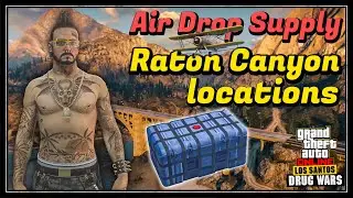 Mutt's Air Drop Supply Mission Raton Canyon Locations - GTA Online