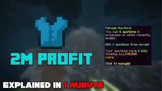 How to Auction House (/AH) Flip || Hypixel Skyblock
