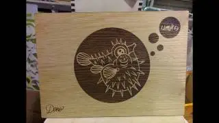 Cartas para restaurante en madera