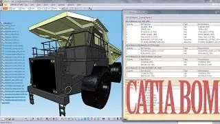 How to customize Bill of Material? l Export to Excel in CATIA V5