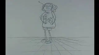 Gorillaz - Noodle Drunk Dance Animation Test