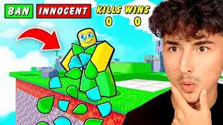 I Spectated *THE WORST* Roblox BedWars Player...