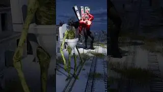 Siren Head skibidi toilet vs Titan Speakerman | In the Back Room
