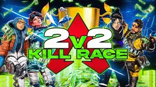 We Hosted A $50 2v2 Apex Legends KILL RACE!