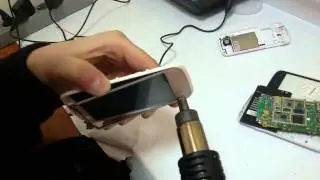 Как поменять тачскрин Prestigio 3400, разборка телефона.