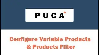 [Puca] Configure Variable Products & Products Filter