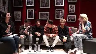 PRETTYMUCH - Live from Columbia HQ with Gab from Hollywood Life