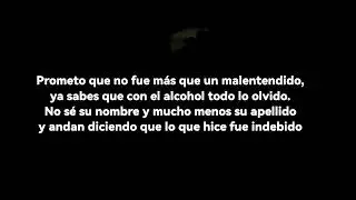 Mi Palabra Contra la de Ellos - Luis Alfonso, Letra.