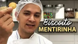 MENTIRINHA - Um Biscoito Amanteigado Muito Delicioso! | Chef Marcos Aurélio
