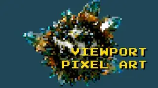 Viewport Pixelation FX  --- Free Blender File