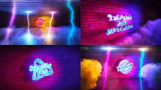 thanks for watching outro, like share subscribe intro, Epic Neon Subscribe Outro