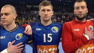 Himna Bosne i Hercegovine na EP u rukometu 2024 u Njemačkoj