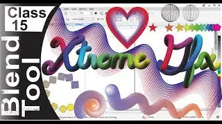 Xtreme GFX : How to use Blend Tool in CorelDraw