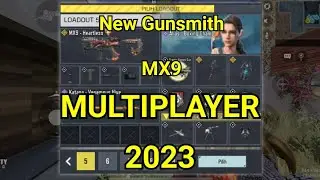 Ternyata MX9 masih enak dipakai - Multiplayer Gunsmith MX9 - Call Of Duty Mobile