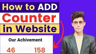 How to Add Counter in website