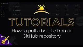 How to pull a bot file from a GitHub repository