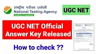UGC NET June 2024 Answer Key released at ugcnet.nta.ac.in, direct link to download here