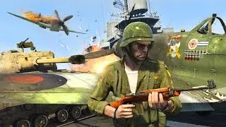 GTA 5 Gerçek Yaşam Military Mod - YENİ TANK, UÇAK VE SİLAHLAR - GTA 5 Mod Komik Anlar -OS-OYUN SAFI