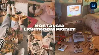 Nostalgia Aesthetic Preset - Free Lightroom Mobile Preset Free Download | Nostalgic Vintage Filter