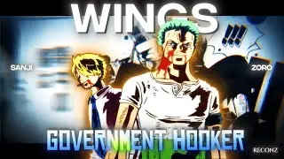 [4K] ZORO AND SANJI *GOVT HOOKER* | ONE PIECE {Edit/AMV}
