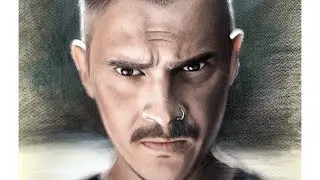 Илья Прусикин (iLichShow LITTLE BIG ) портрет pencil portrait 