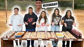 TODA COMIDA DO LUVA DE PEDREIRO QUE VOCÊ COMER EU VOU PAGAR!!! ÀS CEGAS