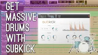 Don't JUST EQ Your Kick Drum...Use Hitshaper Subkick for massive low end!