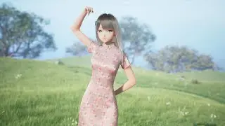 Lumi's Qipao Dance in the Meadow