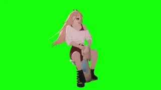 Power playing in the playground - Green Screen