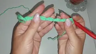 Мой самый любимый наборный ряд крючком