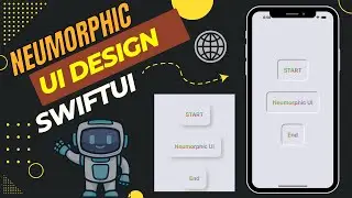 Neumorphic UI Design created using SwiftUI