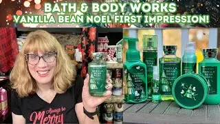 Bath & Body Works Vanilla Bean Noel First Impression!