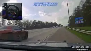 GSP Takes Over and Ends Pursuit of Dodge Challenger For Henry County REACTION
