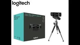 Logitech C922 Pro Stream Webcam compared to Lenovo 300 FHD Webcam | Review & Unboxing