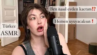 ASMR | Sevgilime nasıl kactım? Agız sesleri ve dedikodu