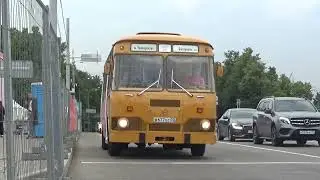 Ретро-автобус ЛиАЗ-677М гос В677ЕС50 