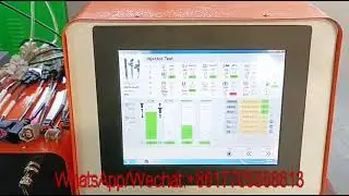 Traditional diesel pump test bench 12PSB with common rail diesel system test common rail injector