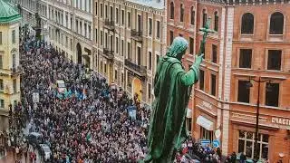 Санкт-Петербург. Исаакиевский собор. Ремонт фасада (11.07.2024)