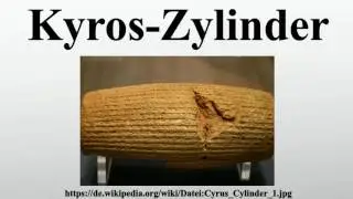 Kyros-Zylinder