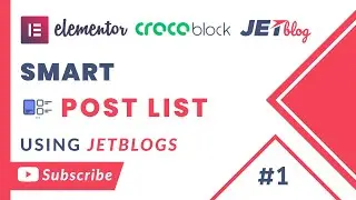 JetBlog For Elementor  - [How to use Smart Post List] in Urdu Tutorial 1