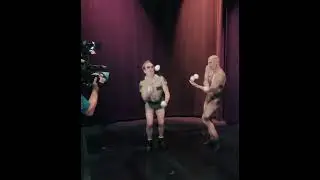 Surprise encounter at WGN9 with Thomas Lennon, “Reno911’s” Lieutenant Dangle and his Juggling skills